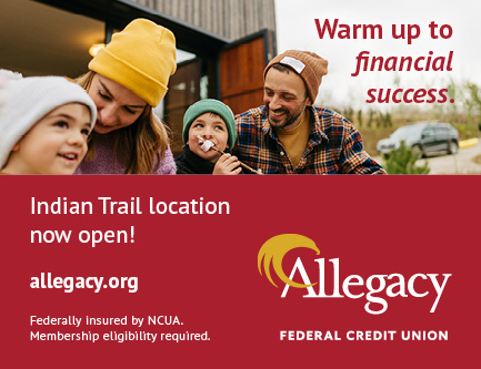 Indian Trail Location new open! Allegacy Federal Credit Union